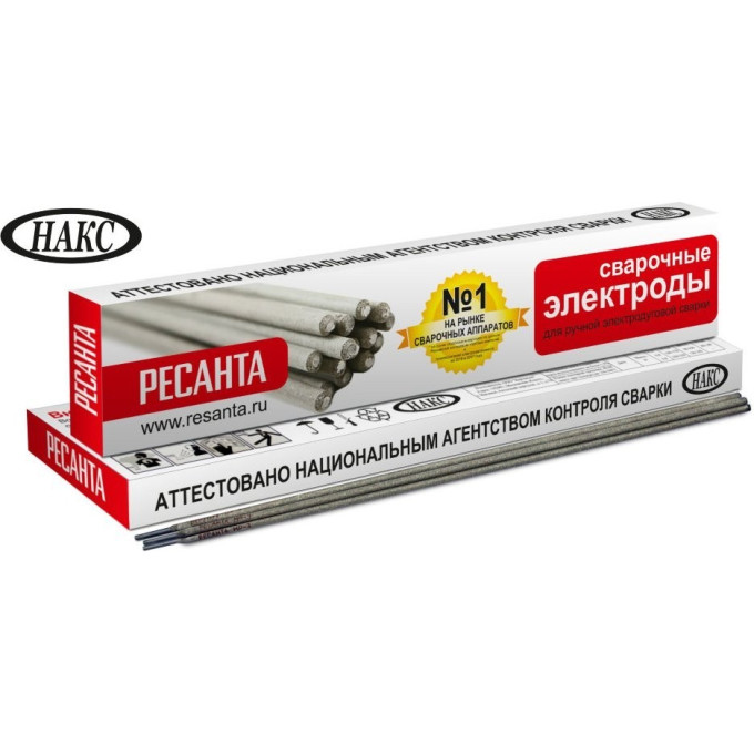 Сварочный электрод РЕСАНТА МР-3 Ф3,0 Пачка 1 кг 71/6/20